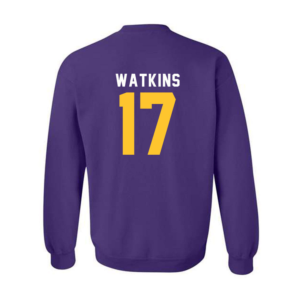 LSU - NCAA Football : Winston Watkins - Classic Shersey Crewneck Sweatshirt-1