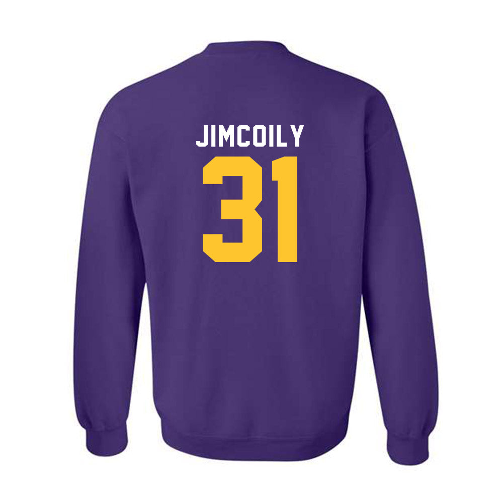 LSU - NCAA Football : CJ Jimcoily - Classic Shersey Crewneck Sweatshirt-1