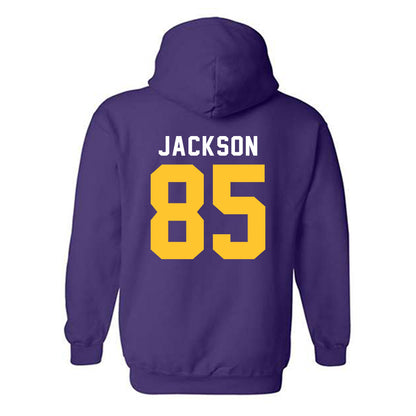 LSU - NCAA Football : Josh Jackson - Classic Shersey Hooded Sweatshirt-1
