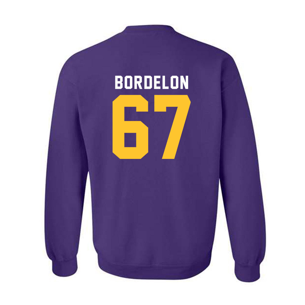 LSU - NCAA Football : Bo Bordelon - Classic Shersey Crewneck Sweatshirt-1