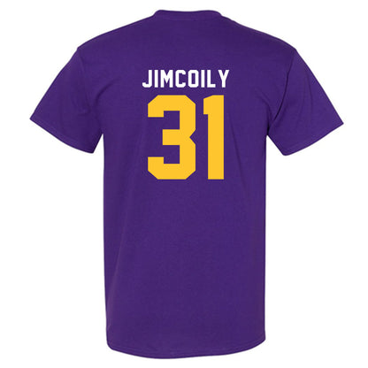 LSU - NCAA Football : CJ Jimcoily - Classic Shersey T-Shirt-1