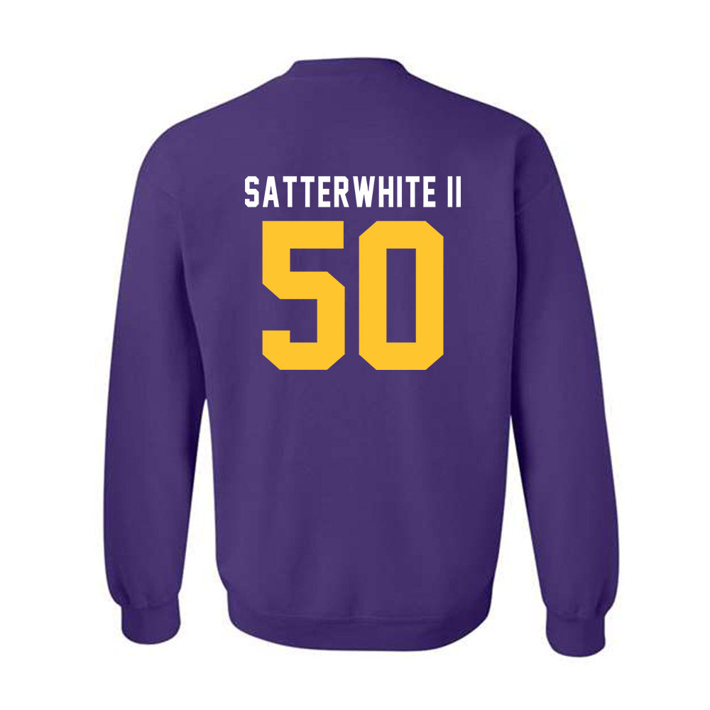 LSU - NCAA Football : William Satterwhite II - Classic Shersey Crewneck Sweatshirt-1