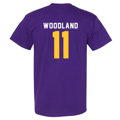 LSU - NCAA Football : PJ Woodland - Classic Shersey T-Shirt-1