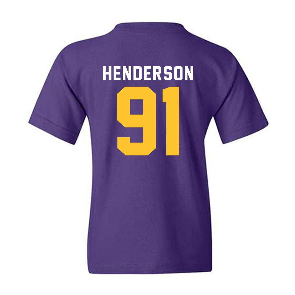 LSU - NCAA Football : Trenton Henderson - Classic Shersey Youth T-Shirt-1
