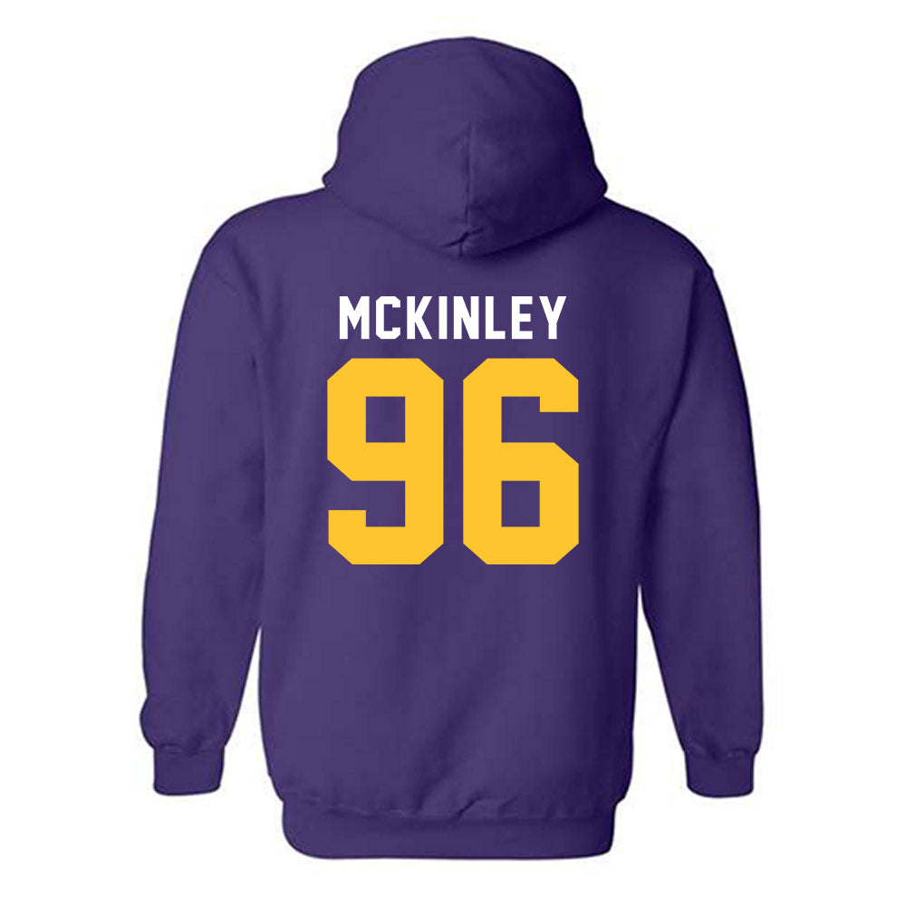 LSU - NCAA Football : Dominick McKinley - Classic Shersey Hooded Sweatshirt-1