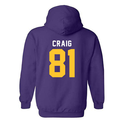LSU - NCAA Football : Landon Craig - Classic Shersey Hooded Sweatshirt-1