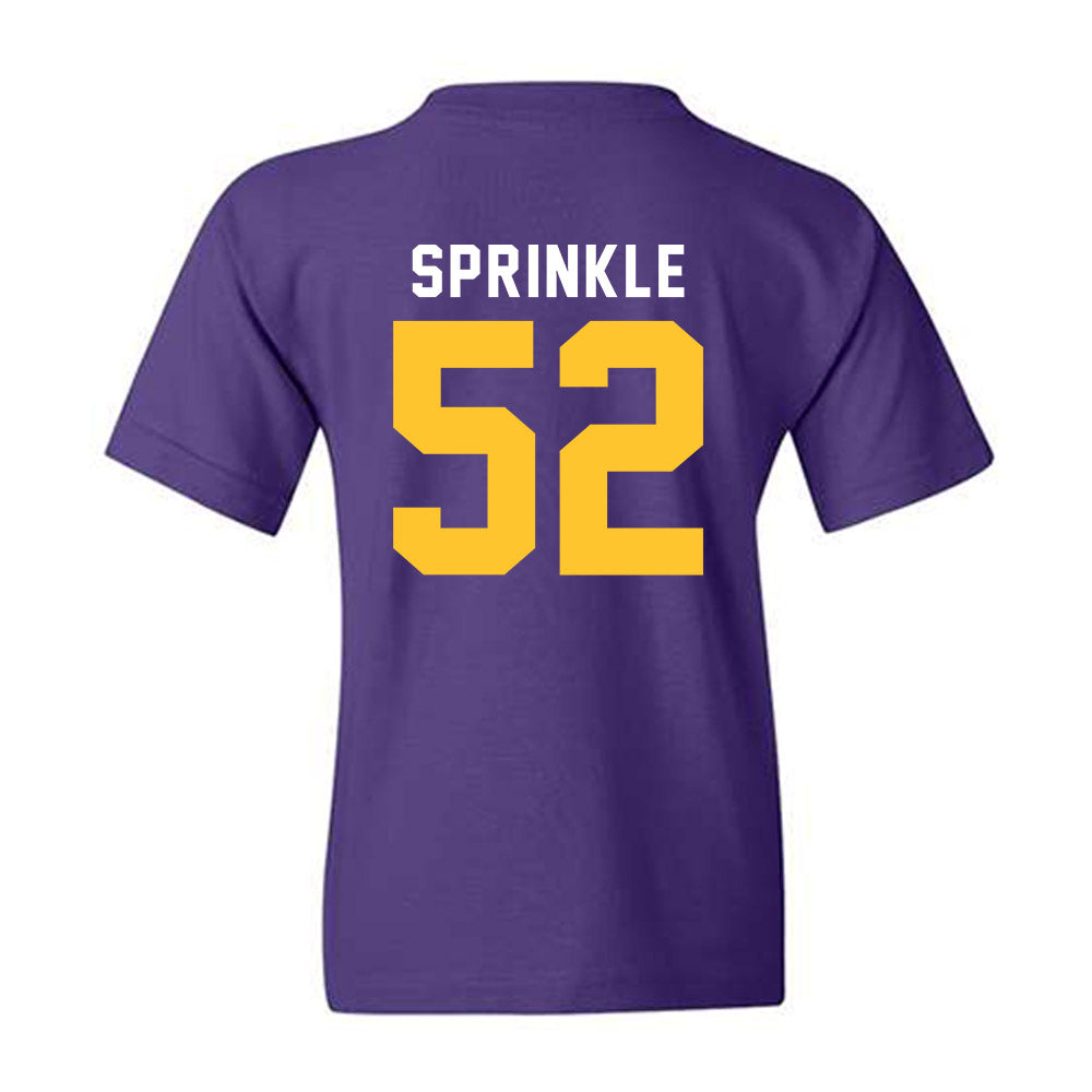 LSU - NCAA Football : Jaquan Sprinkle - Classic Shersey Youth T-Shirt-1