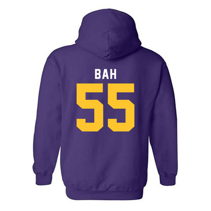LSU - NCAA Football : Aliou Bah - Classic Shersey Hooded Sweatshirt-1