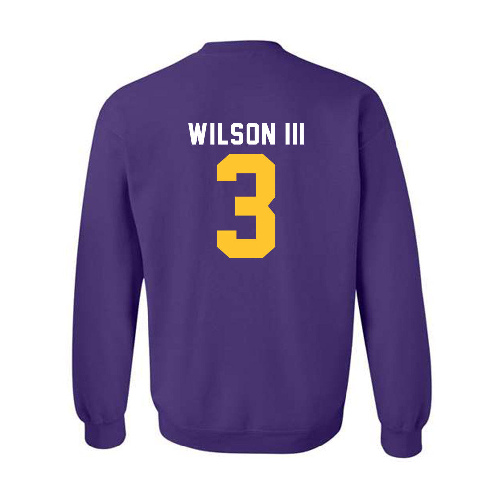 LSU - NCAA Football : Eugene Wilson III - Classic Shersey Crewneck Sweatshirt-1