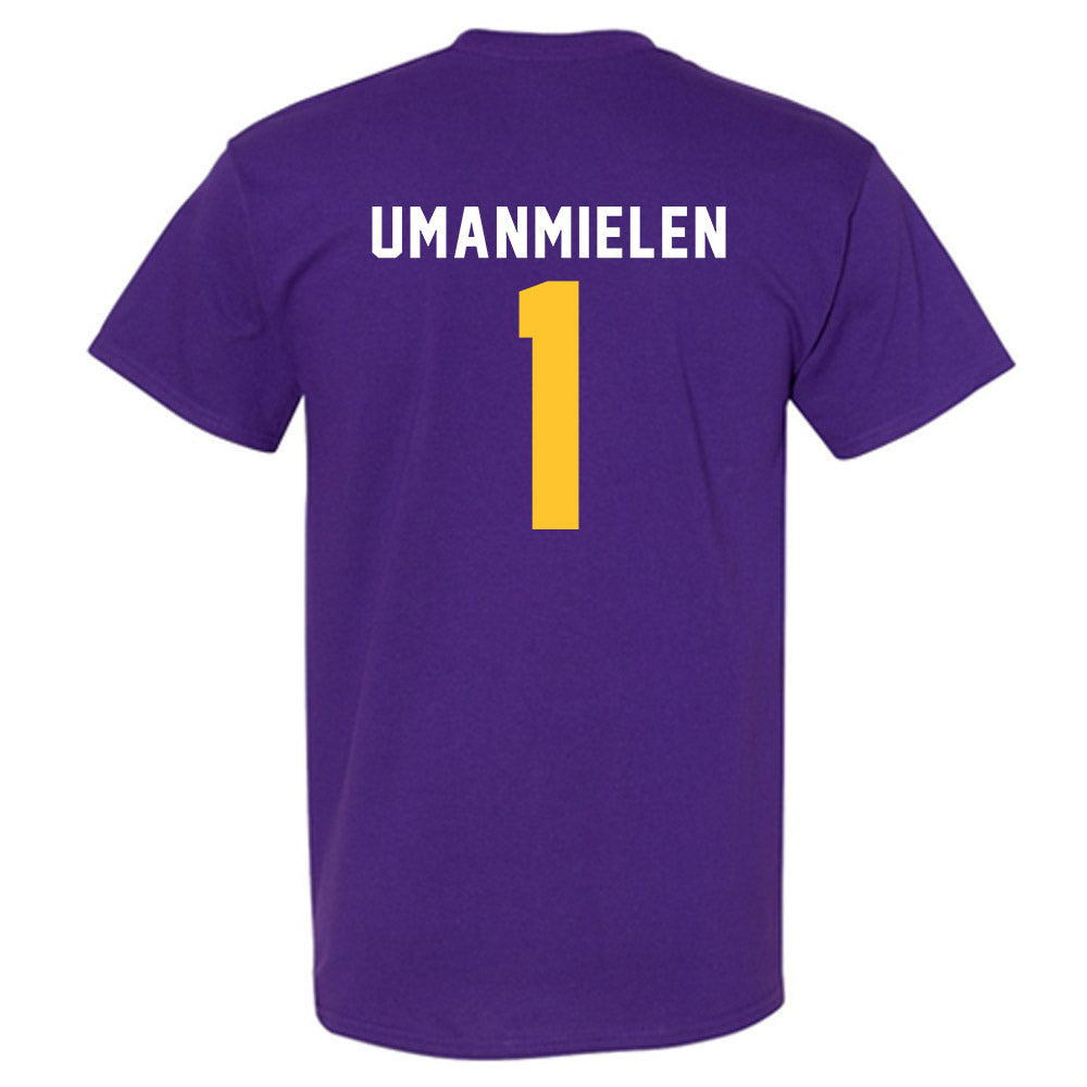 LSU - NCAA Football : Princewill Umanmielen - Classic Shersey T-Shirt-1