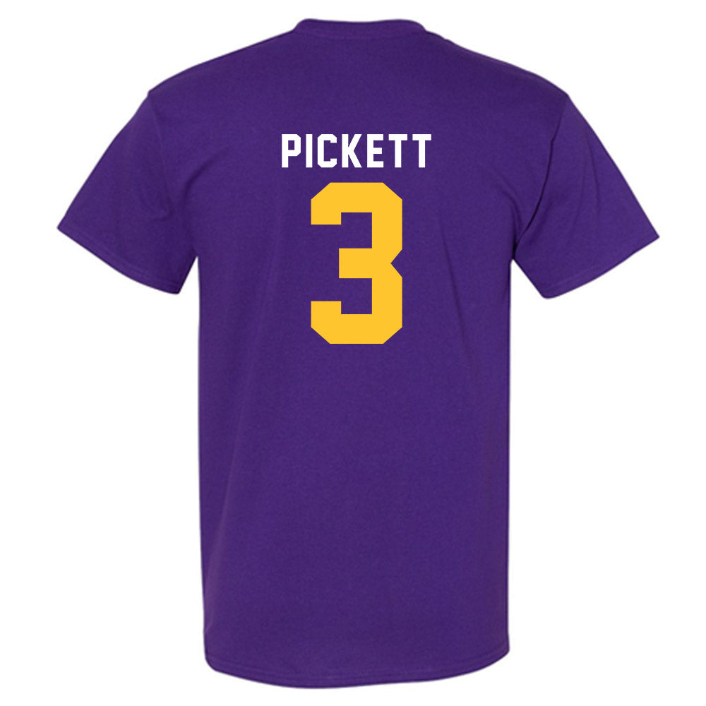 LSU - NCAA Football : DJ Pickett - Classic Shersey T-Shirt-1