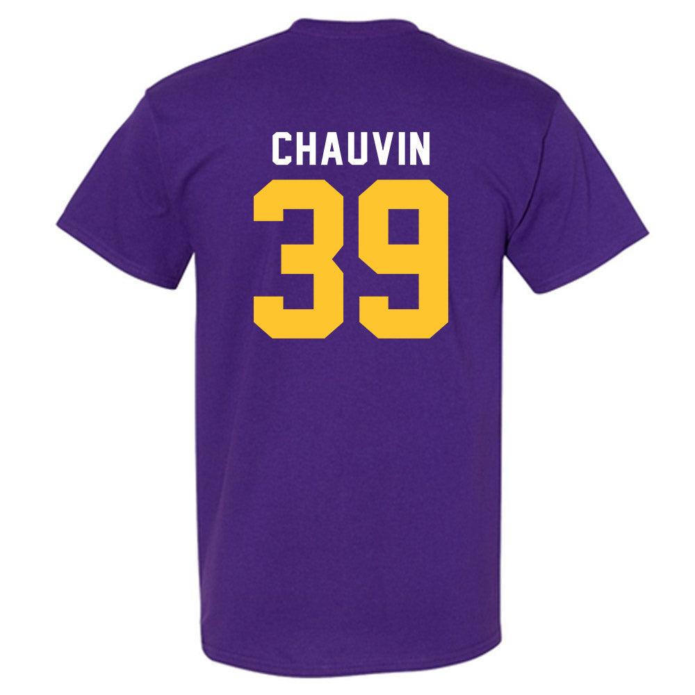 LSU - NCAA Football : Reid Chauvin - Classic Shersey T-Shirt-1