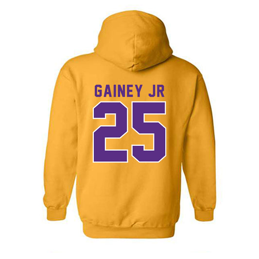 LSU - NCAA Football : Rod Gainey jr - Classic Shersey Hooded Sweatshirt-0