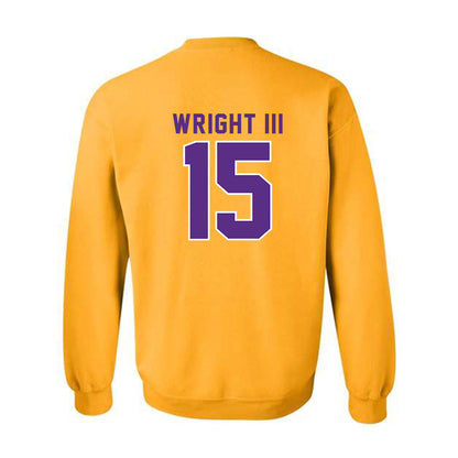 LSU - NCAA Football : Phillip Wright III - Classic Shersey Crewneck Sweatshirt-1