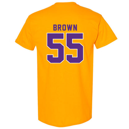 LSU - NCAA Football : Lamar Brown - Classic Shersey T-Shirt-1