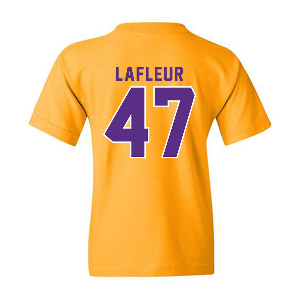 LSU - NCAA Football : JD LaFleur - Classic Shersey Youth T-Shirt-1
