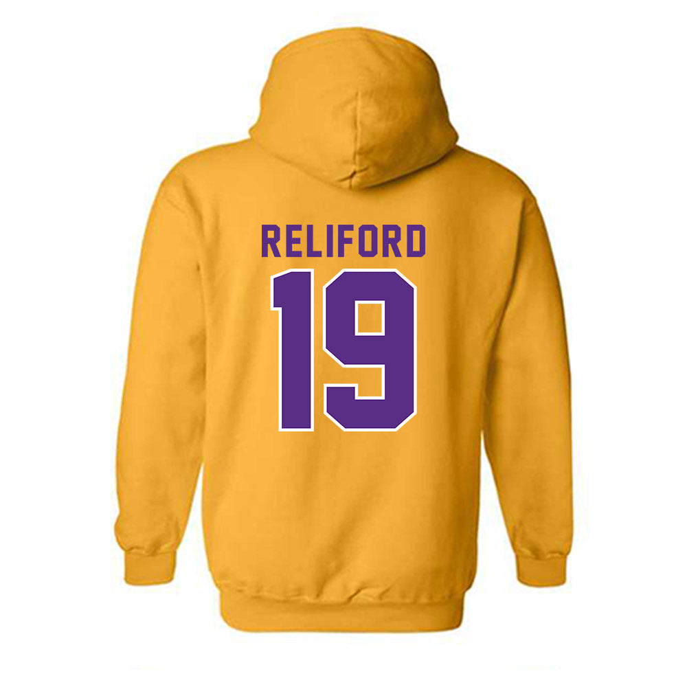 LSU - NCAA Football : Gabriel Reliford - Classic Shersey Hooded Sweatshirt-1