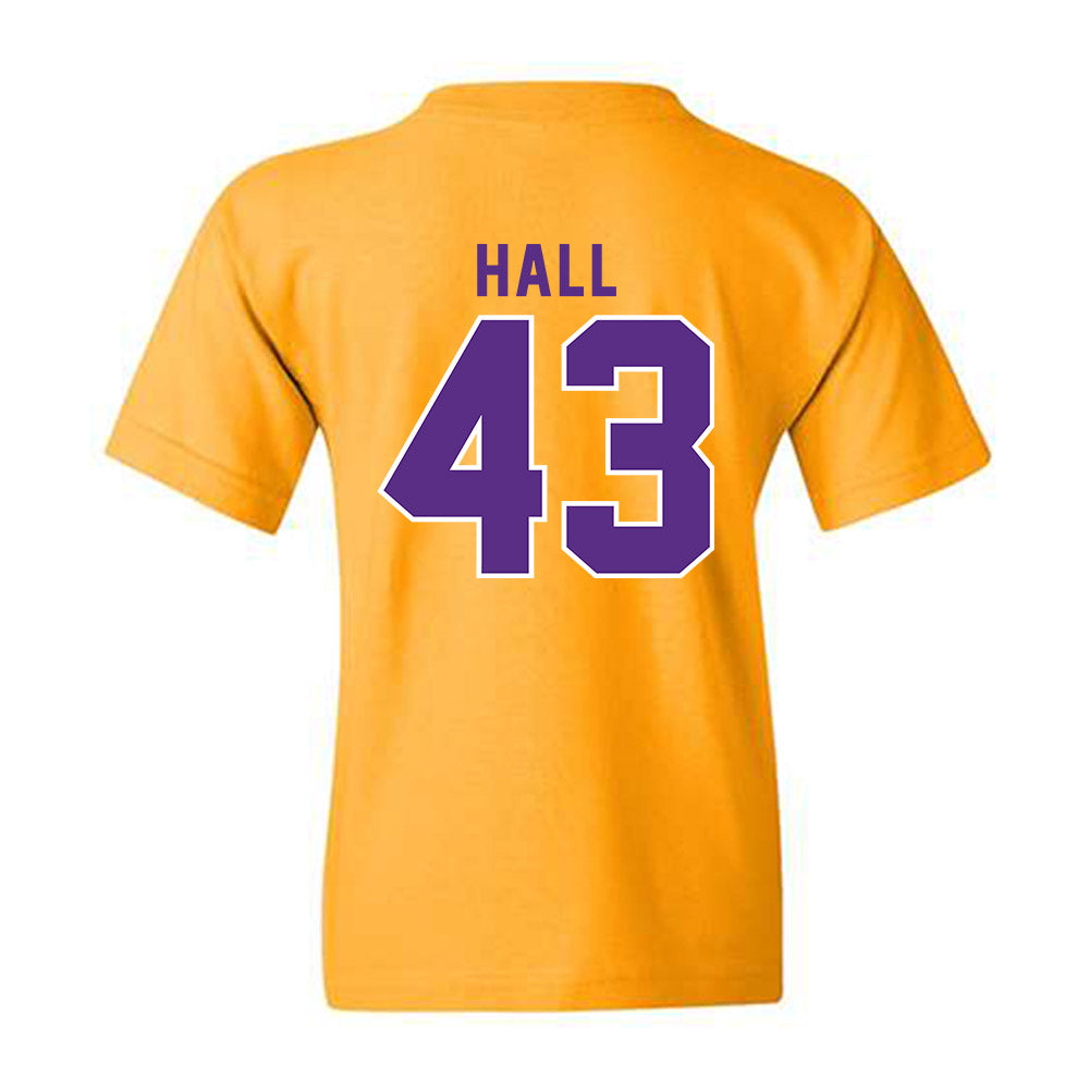 LSU - NCAA Football : Silas Hall - Classic Shersey Youth T-Shirt-1