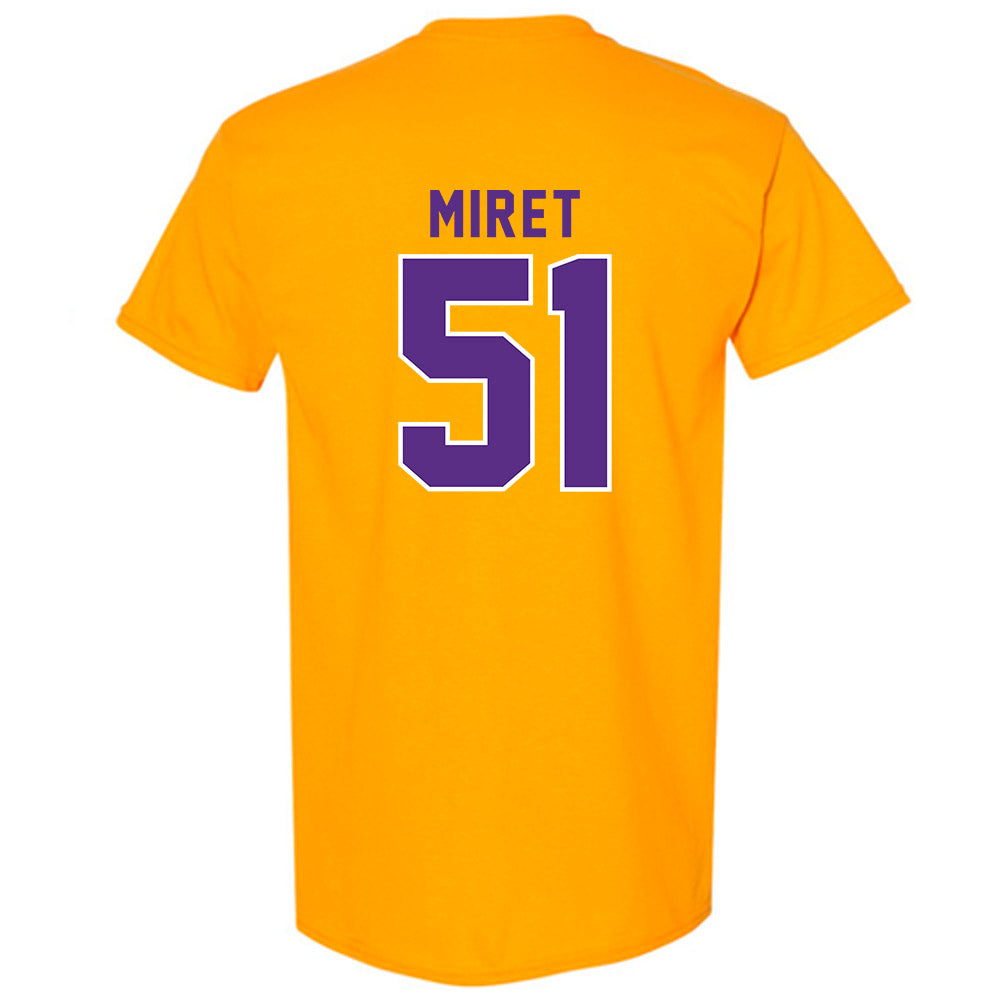 LSU - NCAA Football : Ryan Miret - Classic Shersey T-Shirt-1