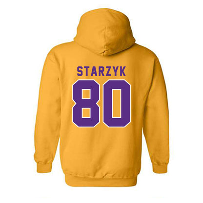 LSU - NCAA Football : Scott Starzyk - Classic Shersey Hooded Sweatshirt-1