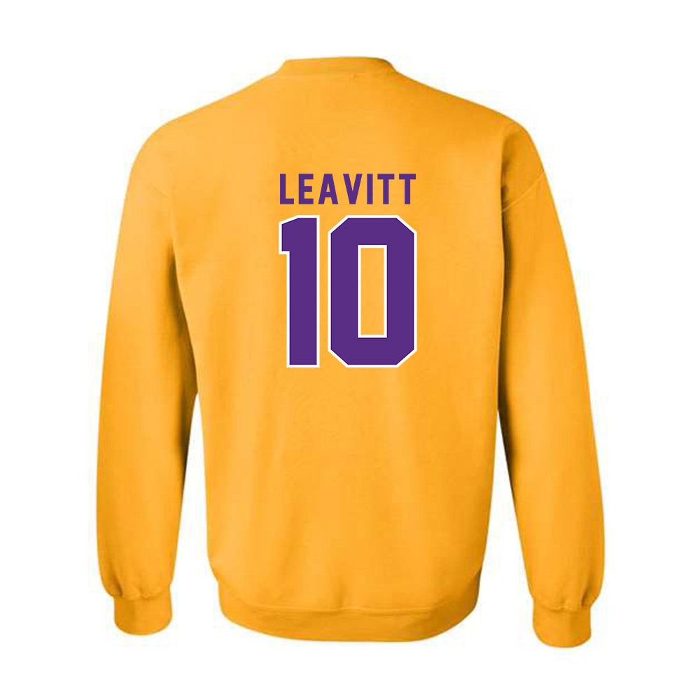 LSU - NCAA Football : Sam Leavitt - Classic Shersey Crewneck Sweatshirt-1