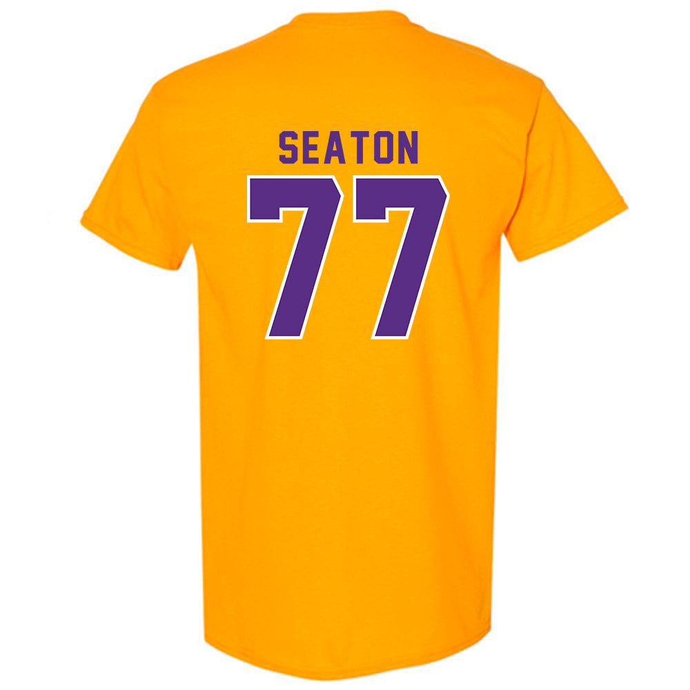 LSU - NCAA Football : Jordan Seaton - Classic Shersey T-Shirt-1