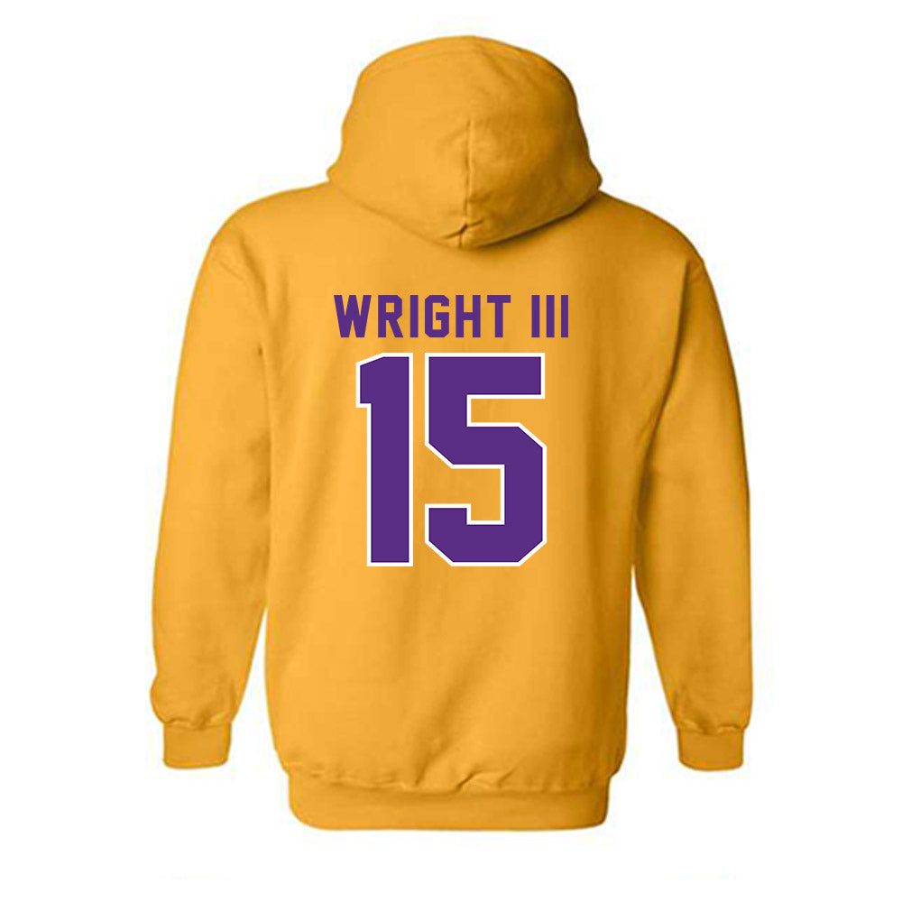 LSU - NCAA Football : Phillip Wright III - Classic Shersey Hooded Sweatshirt-1