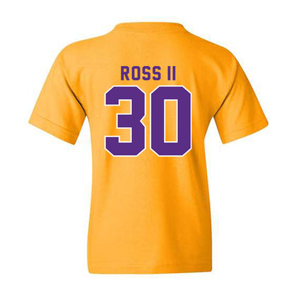 LSU - NCAA Football : Charles Ross II - Classic Shersey Youth T-Shirt-1