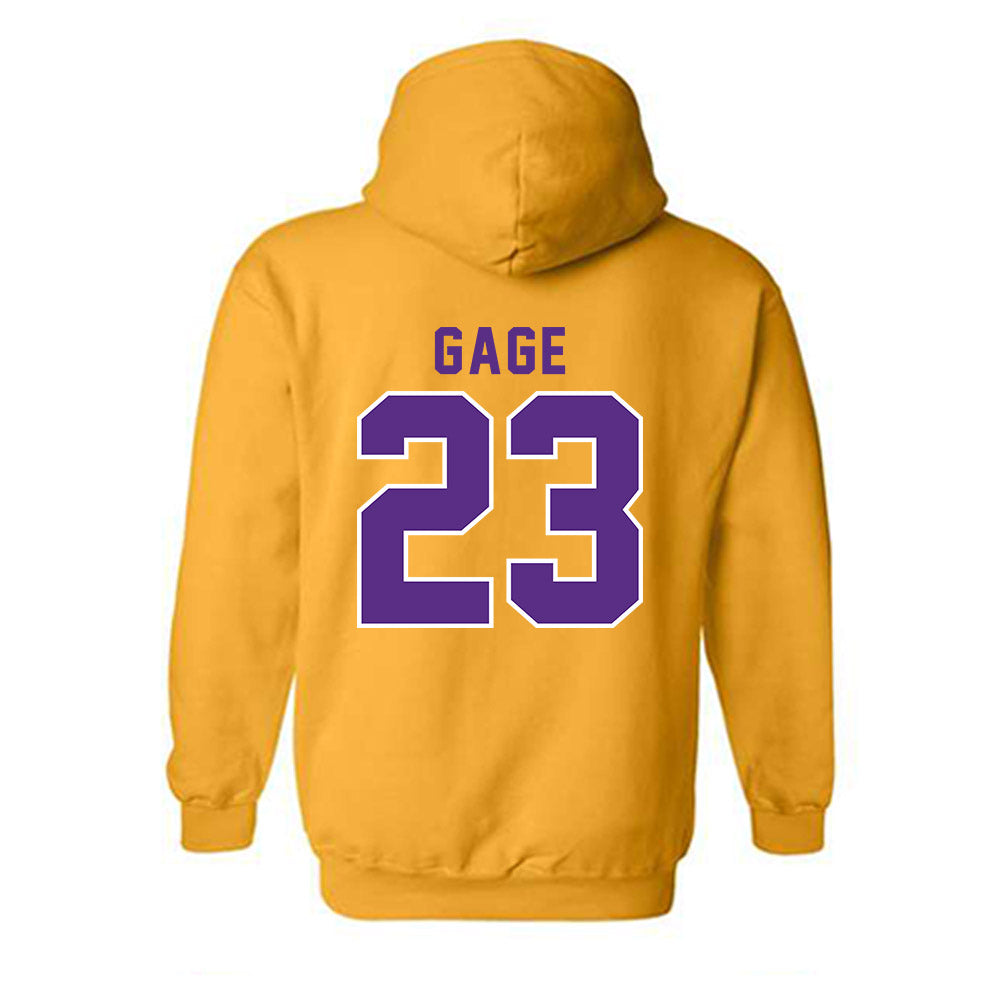 LSU - NCAA Football : Stacy Gage - Classic Shersey Hooded Sweatshirt-1