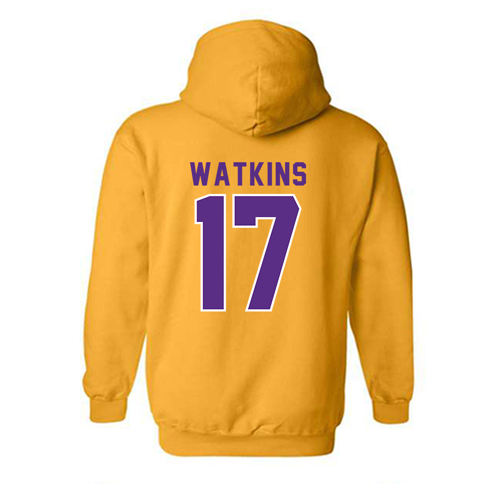 LSU - NCAA Football : Winston Watkins - Classic Shersey Hooded Sweatshirt-1