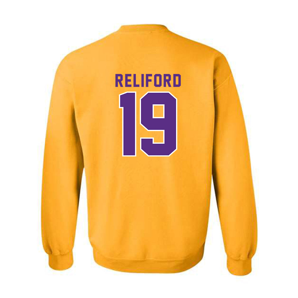 LSU - NCAA Football : Gabriel Reliford - Classic Shersey Crewneck Sweatshirt-1