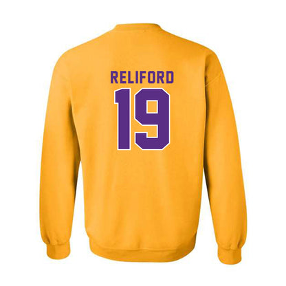 LSU - NCAA Football : Gabriel Reliford - Classic Shersey Crewneck Sweatshirt-1