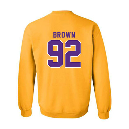 LSU - NCAA Football : Brandon Brown - Classic Shersey Crewneck Sweatshirt-1