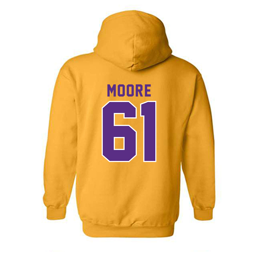 LSU - NCAA Football : Braelin Moore - Classic Shersey Hooded Sweatshirt-1