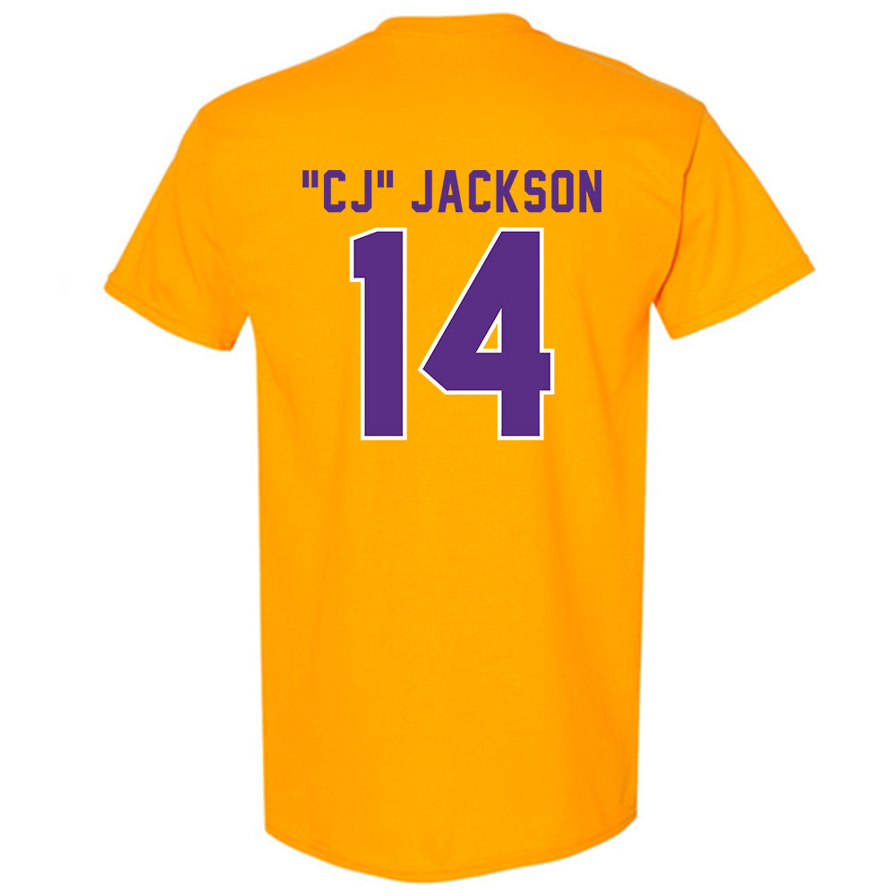 LSU - NCAA Football : Christopher "CJ" Jackson - Classic Shersey T-Shirt-1