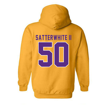 LSU - NCAA Football : William Satterwhite II - Classic Shersey Hooded Sweatshirt-1
