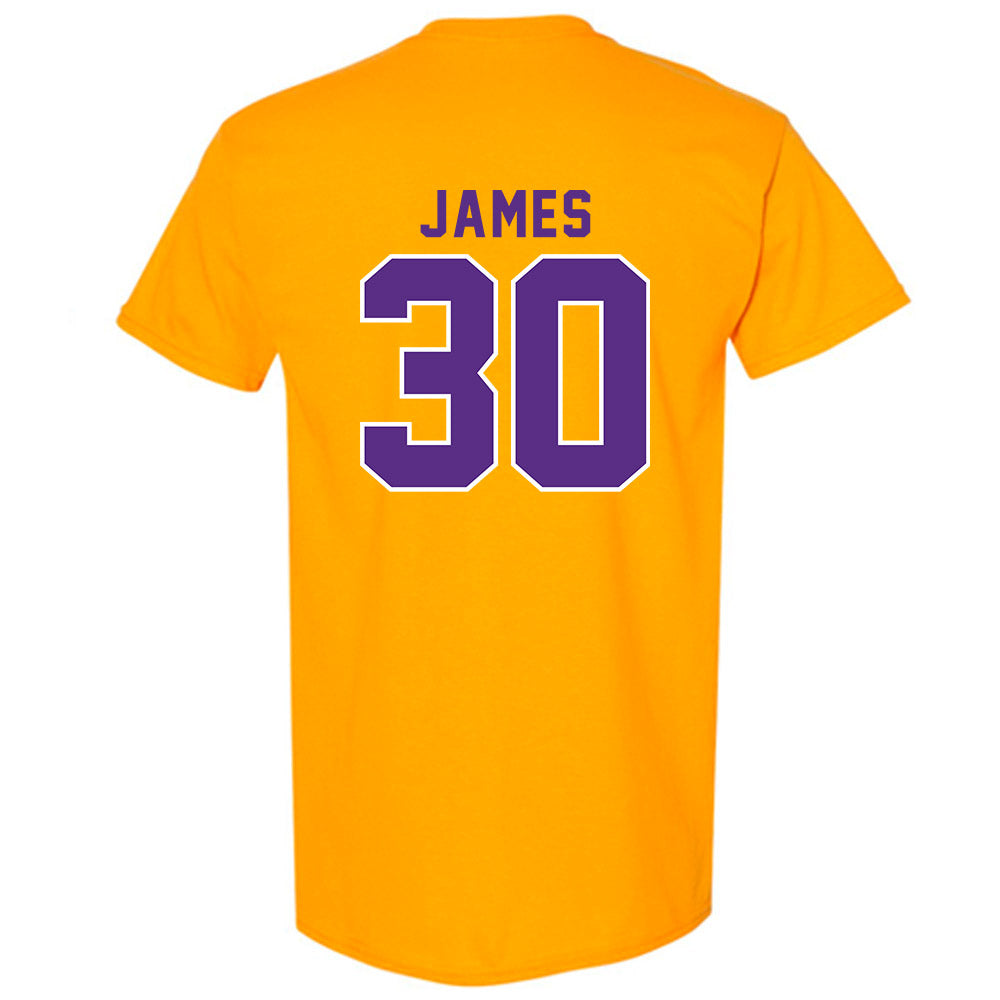 LSU - NCAA Football : Treylan James - Classic Shersey T-Shirt-1