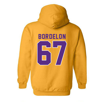 LSU - NCAA Football : Bo Bordelon - Classic Shersey Hooded Sweatshirt-1