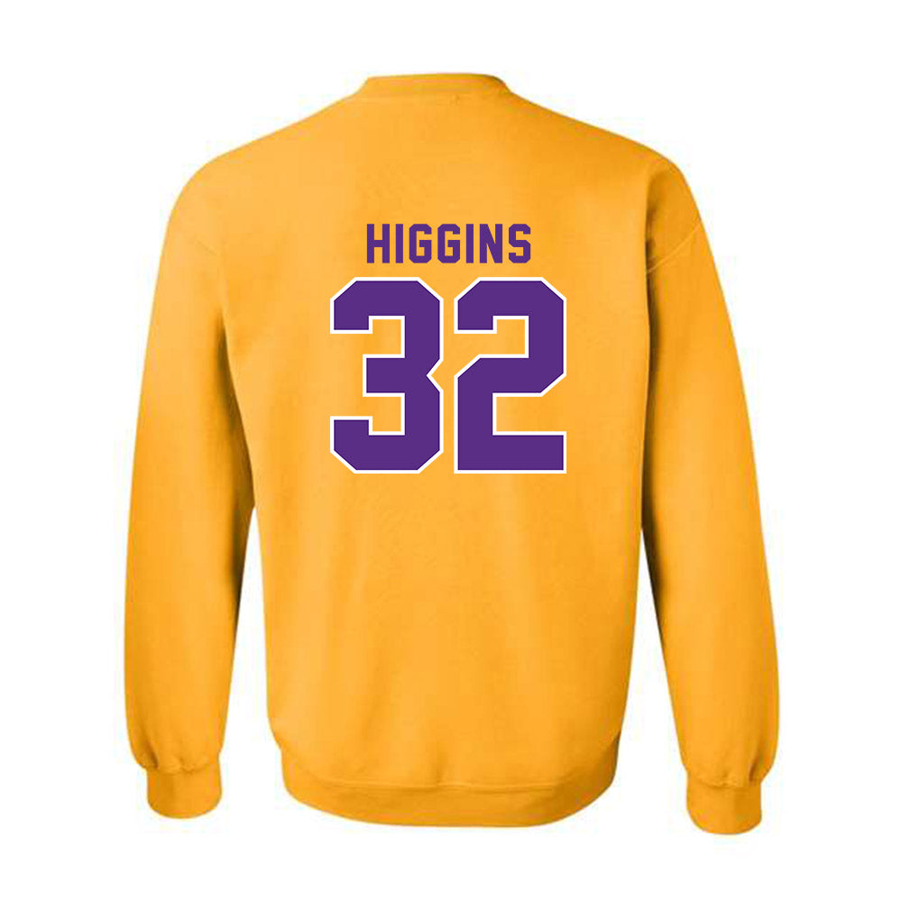 LSU - NCAA Football : Gavin Higgins - Classic Shersey Crewneck Sweatshirt-1