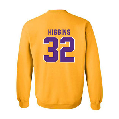 LSU - NCAA Football : Gavin Higgins - Classic Shersey Crewneck Sweatshirt-1