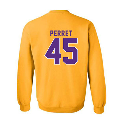 LSU - NCAA Football : Sean Perret - Classic Shersey Crewneck Sweatshirt-1