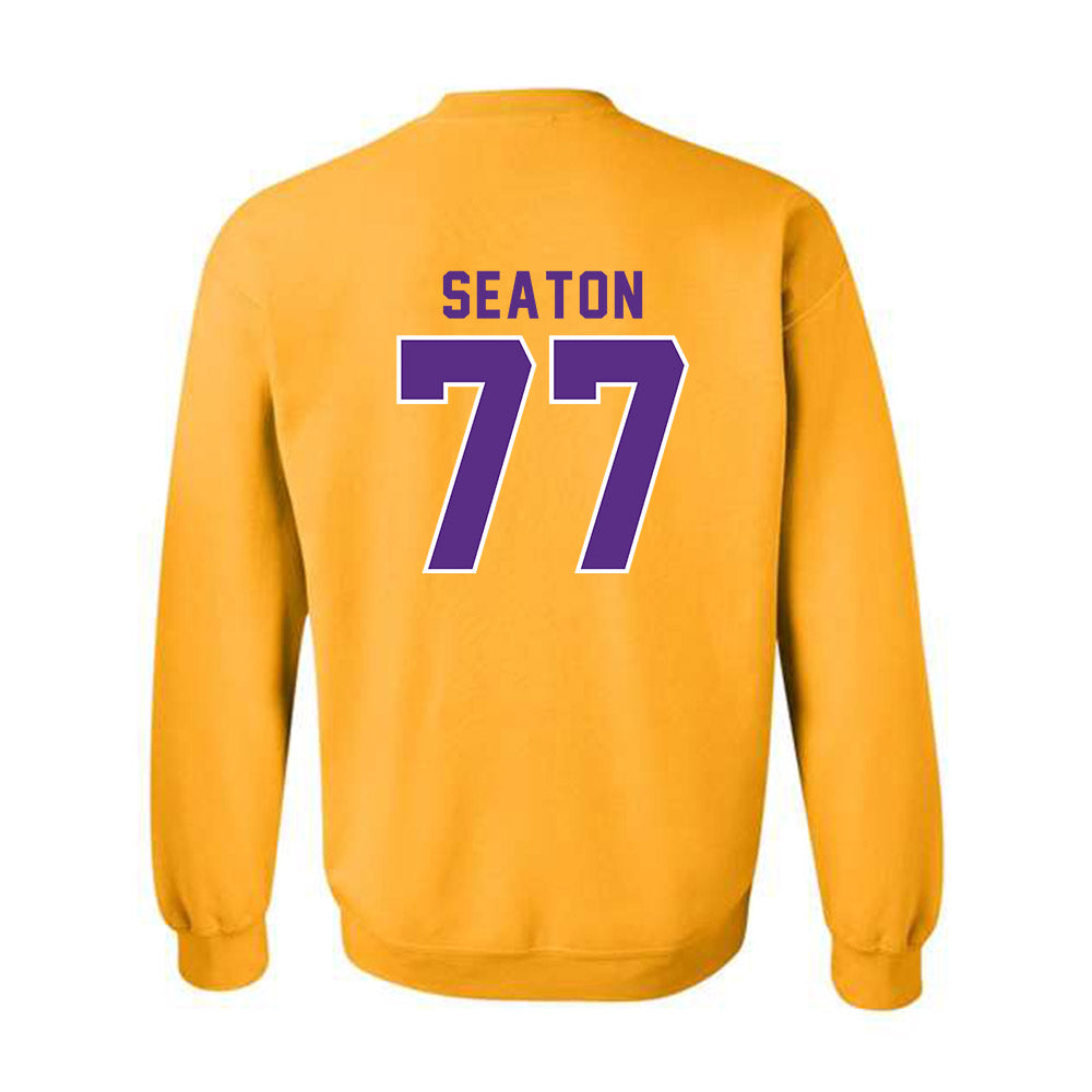 LSU - NCAA Football : Jordan Seaton - Classic Shersey Crewneck Sweatshirt-1