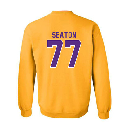 LSU - NCAA Football : Jordan Seaton - Classic Shersey Crewneck Sweatshirt-1