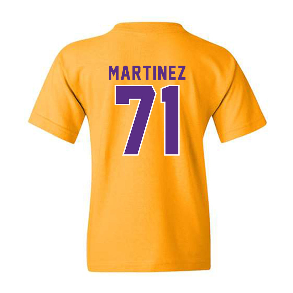 LSU - NCAA Football : Brysten Martinez - Classic Shersey Youth T-Shirt-1