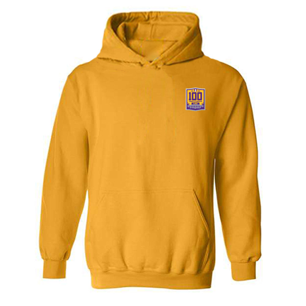 LSU - NCAA Football : Jaiden Braker - Classic Shersey Hooded Sweatshirt-0