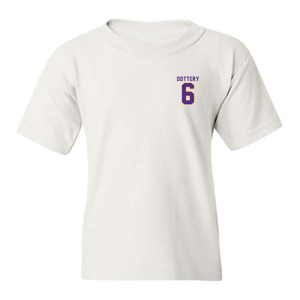 LSU - NCAA Football : Tj Dottery - Classic Shersey Youth T-Shirt-0