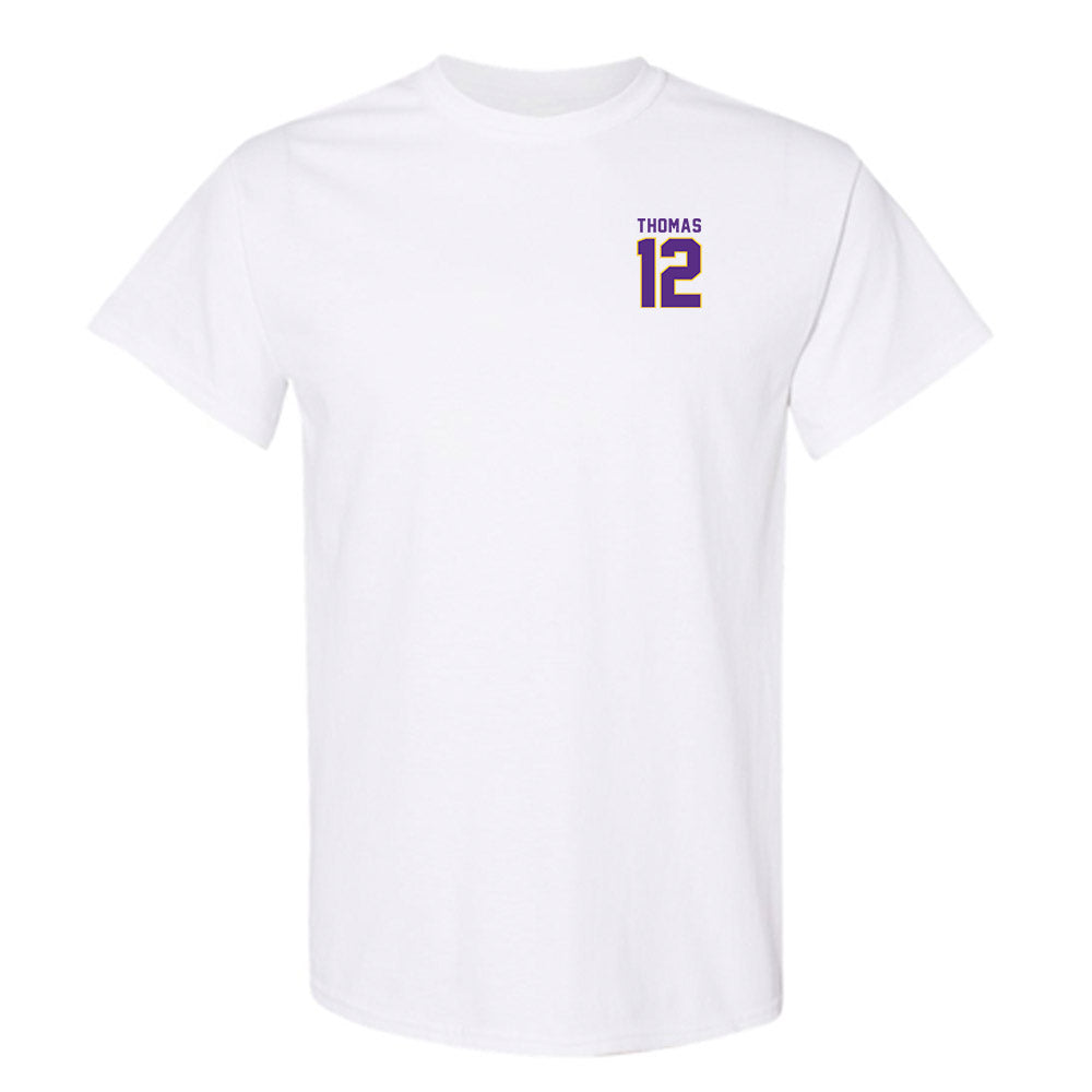 LSU - NCAA Football : Malachi Thomas - Classic Shersey T-Shirt-0