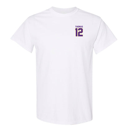 LSU - NCAA Football : Malachi Thomas - Classic Shersey T-Shirt-0