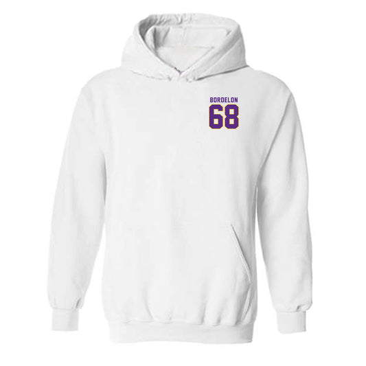 LSU - NCAA Football : Brett Bordelon - Classic Shersey Hooded Sweatshirt-0