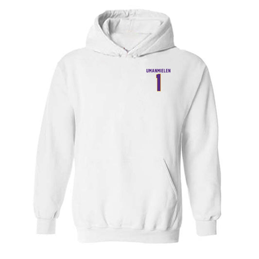 LSU - NCAA Football : Princewill Umanmielen - Classic Shersey Hooded Sweatshirt-0